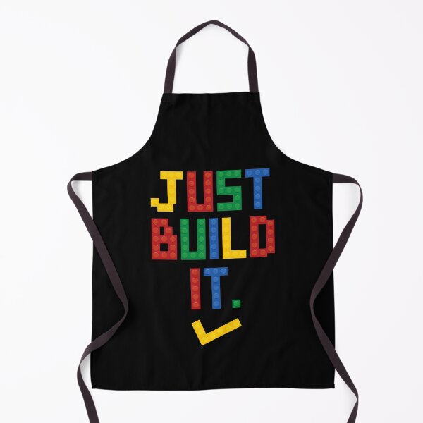 Item preview, Just Build It Funny Colorful Building Block Quote Design designed and sold by kedsi.