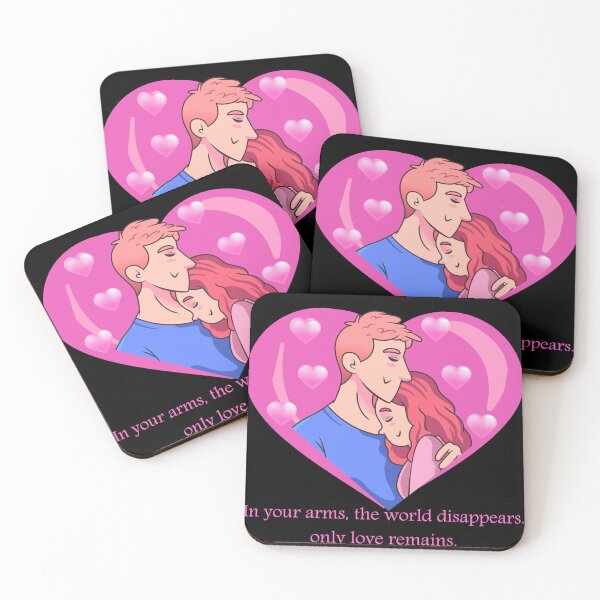 Item preview, In Your Arms, The World Disappears - Only Love Remains. designed and sold by COZY NEST.