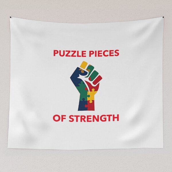 Item preview, Puzzle Pieces of Strength designed and sold by gogettadriptees.