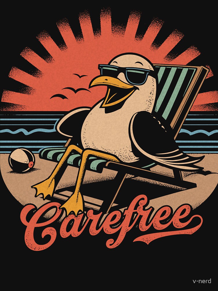 Thumbnail 7 of 7, Essential T-Shirt, Carefree designed and sold by v-nerd.
