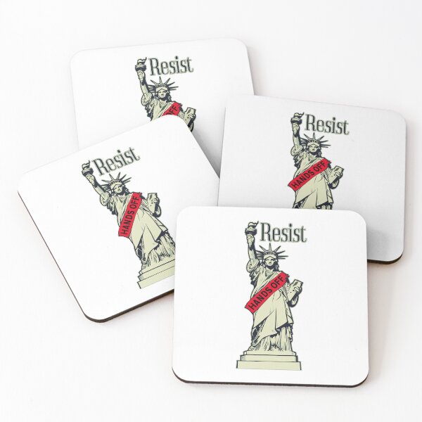 Item preview, Resist Resistance Statue of Liberty Hands Off Protest designed and sold by Colorfulman.