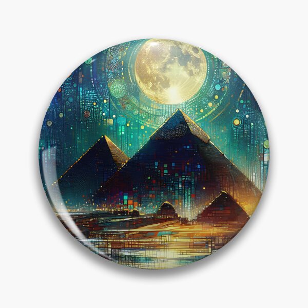 Item preview, Pyramid Dusk designed and sold by Stoneflower-Art.