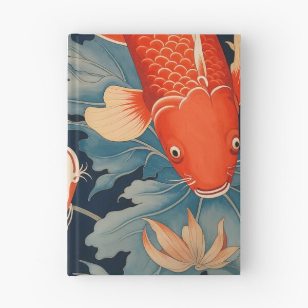 Item preview, William Morris Koi Fish Botanical designed and sold by MidCenturyStore.