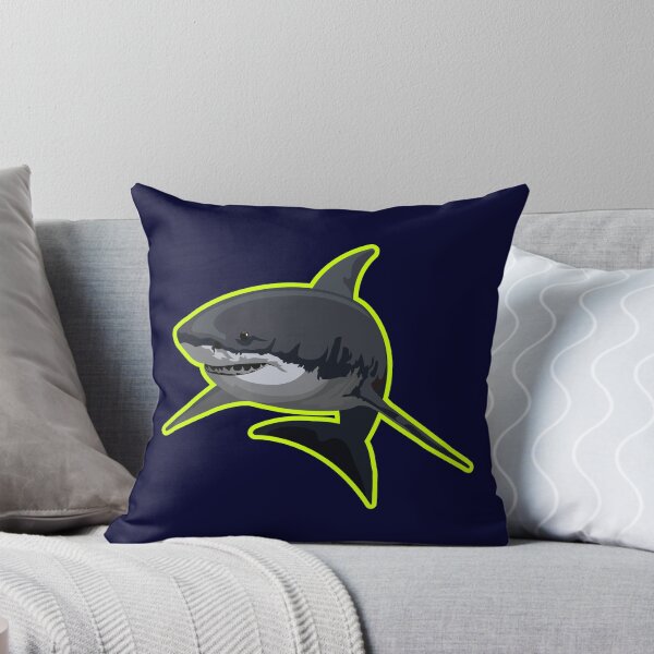Item preview, White Shark with Neon Glow designed and sold by Mirsh-design.