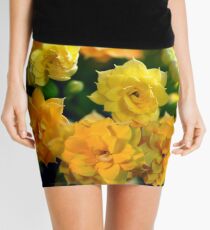 Tiny Yellow Flowers Mini Skirt