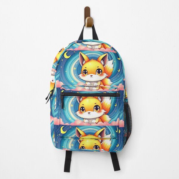 Item preview, Eevee Animal Retro Art Print designed and sold by Earth Nature Creations.