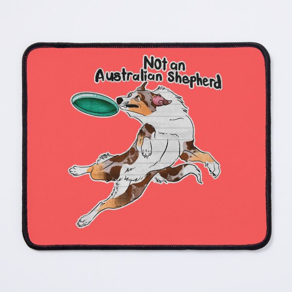 Item preview, Not An Australian Shepherd -Red Merle and Tan Border Collie designed and sold by Sparklepupfaeri.