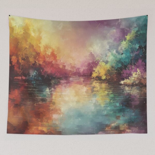 Item preview, Dreamy Pond designed and sold by AJSRPrints.