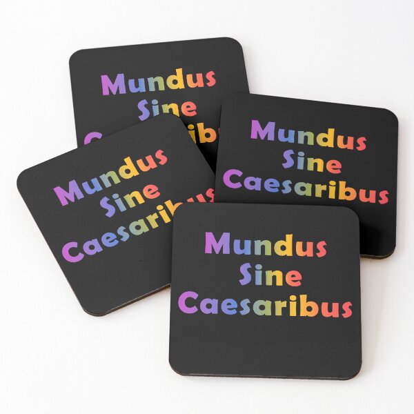 Item preview, mundus sine caesaribus.latin phrase designed and sold by swiftbinaries.
