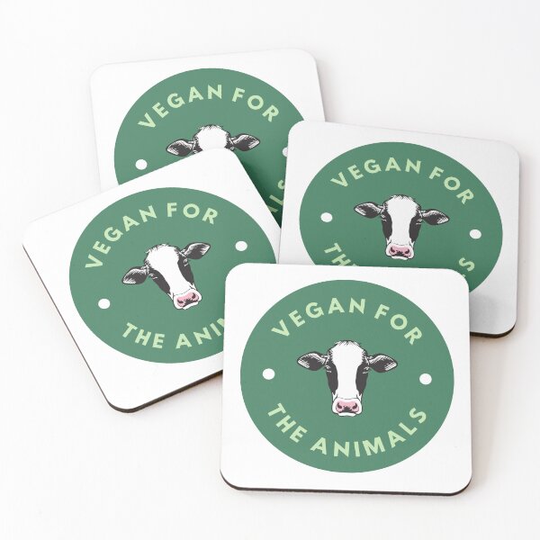 Item preview, Vegan for the animals designed and sold by Purple Fabric.