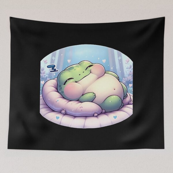 Item preview, The Lazy Frog and His Happy Dreams designed and sold by ATOTI.