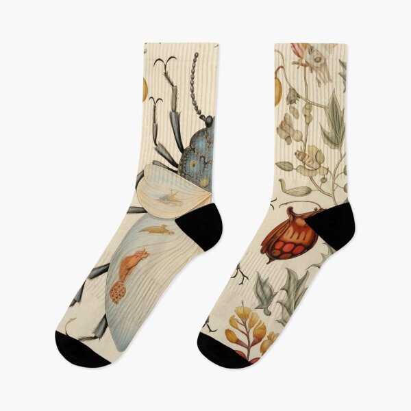 Item preview, William Morris Beetle Insect Botanical designed and sold by MidCenturyStore.