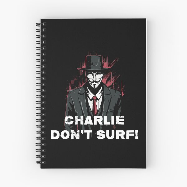 Item preview, Charlie Don’t Surf – Anonymous Rebel Aesthetic designed and sold by TheSoloStyle.