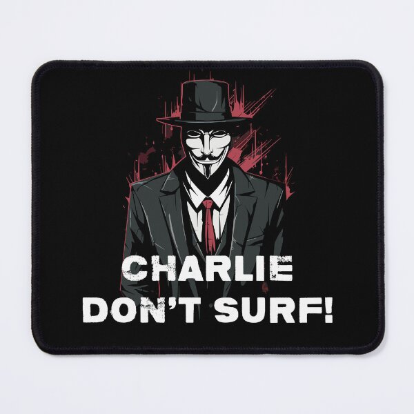 Item preview, Charlie Don’t Surf – Anonymous Rebel Aesthetic designed and sold by TheSoloStyle.
