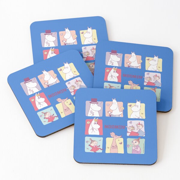 Item preview, Moomin Square Character Blocks designed and sold by MoominStore.