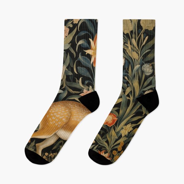 Item preview, William Morris Gazelle in Wild Garden designed and sold by MidCenturyStore.