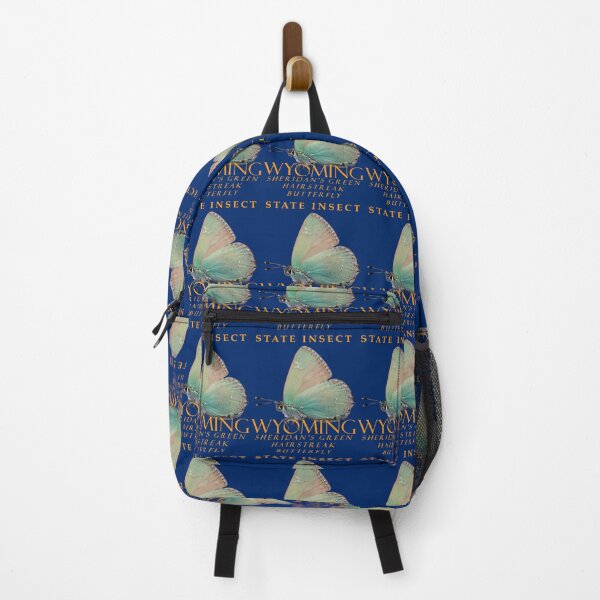 Item preview, Wyoming Territory Insect Sheridans Hairstreak Butterfly designed and sold by taiche.
