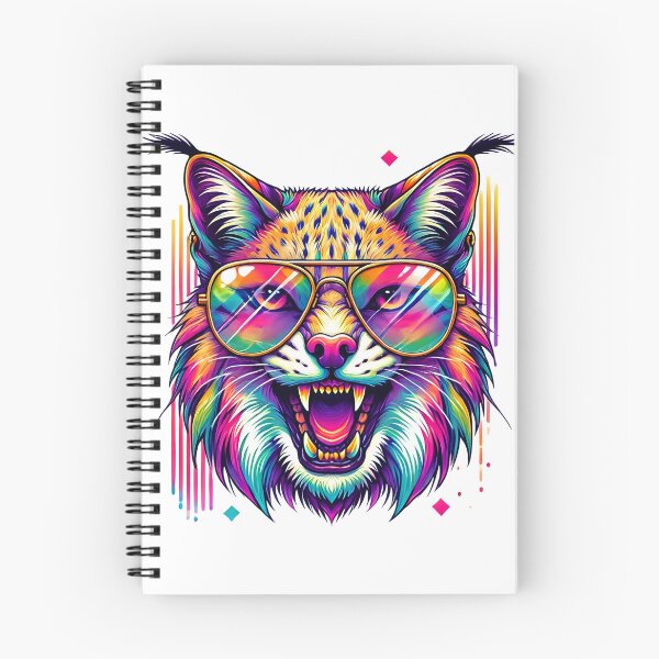 Item preview, Psychedelic Lynx| Colourfull Cool Wild çCat Design designed and sold by Shamrocx.