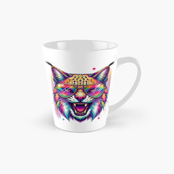 Item preview, Psychedelic Lynx| Colourfull Cool Wild çCat Design designed and sold by Shamrocx.