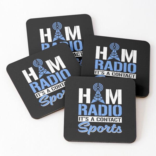 Item preview, Ham Radio Its A Contact Sport Funny Ham Radio designed and sold by DexertimaArt.