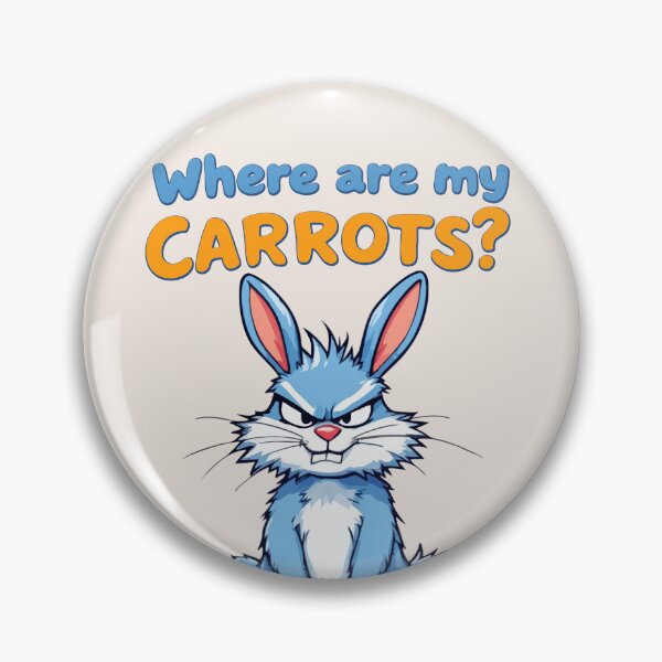 Item preview, Where Are My Carrots? – Angry Bunny Cartoon designed and sold by SteadyRolling.