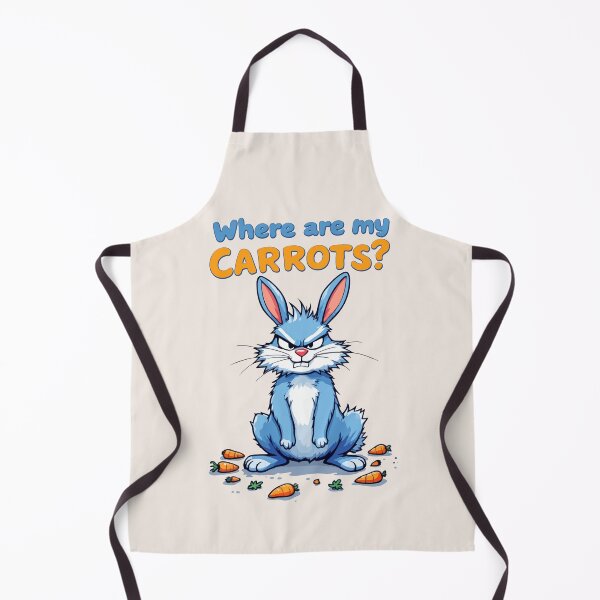 Item preview, Where Are My Carrots? – Angry Bunny Cartoon designed and sold by SteadyRolling.