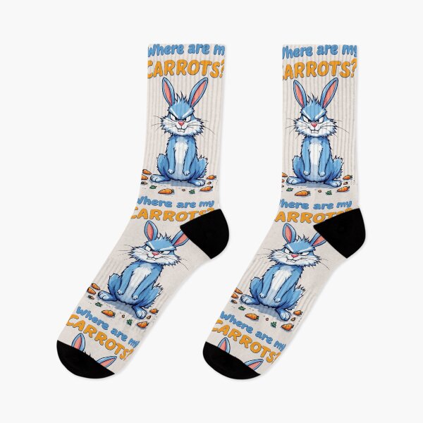 Item preview, Where Are My Carrots? – Angry Bunny Cartoon designed and sold by SteadyRolling.
