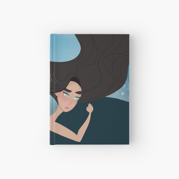 Mermay Sad Mermaid Cuaderno de tapa dura