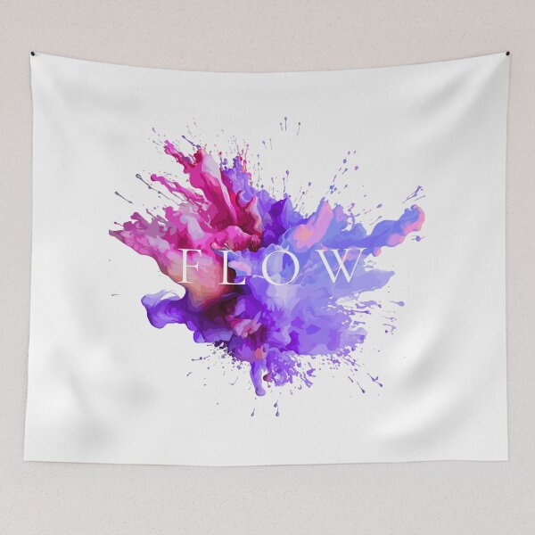 Item preview, FLOW – Where Color Finds Its Rhythm designed and sold by FineFrameStudio.