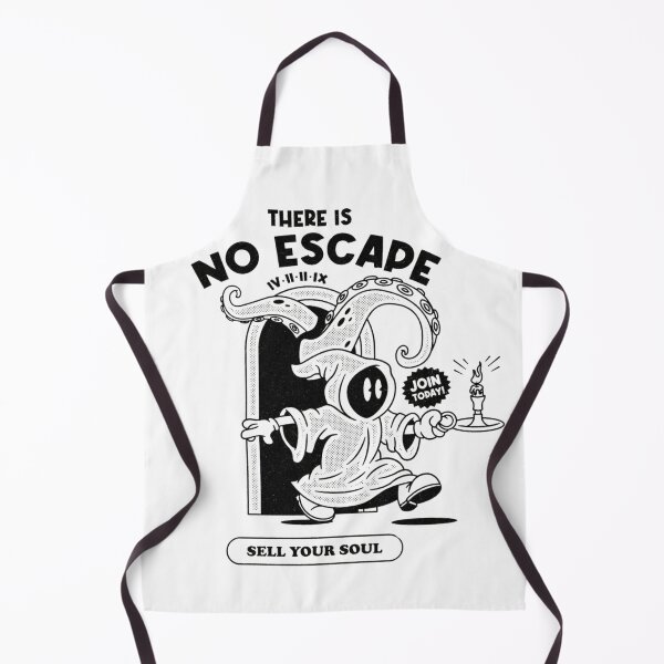 Item preview, No escape - Retro Occult Cartoon Design designed and sold by mikoscha.