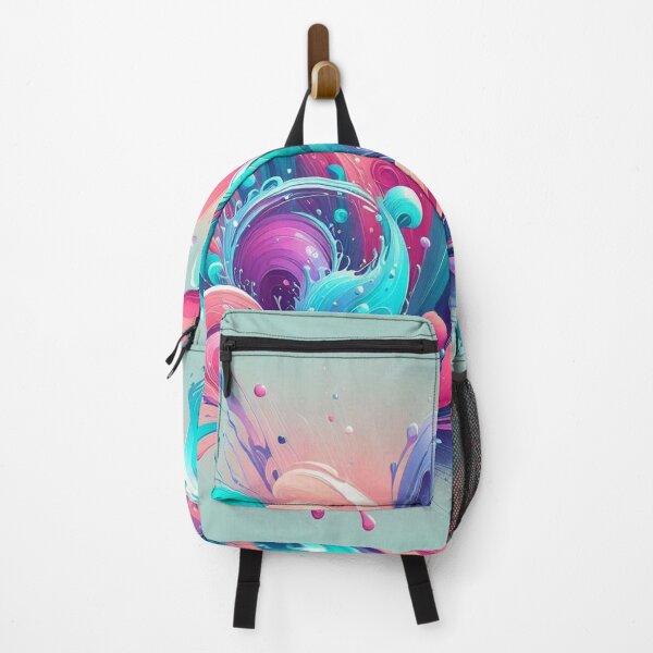 Item preview, AI-Designed Abstract Chemical Fluid Effect – Futuristic & Dynamic Artwork for Clothing, Accessories & Bold Fashion designed and sold by knalpot-design.