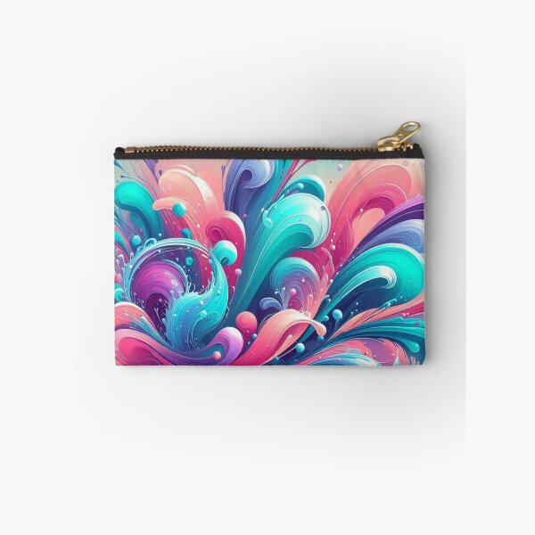 Item preview, AI-Designed Abstract Chemical Fluid Effect – Futuristic & Dynamic Artwork for Clothing, Accessories & Bold Fashion designed and sold by knalpot-design.