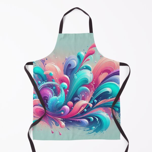 Item preview, AI-Designed Abstract Chemical Fluid Effect – Futuristic & Dynamic Artwork for Clothing, Accessories & Bold Fashion designed and sold by knalpot-design.