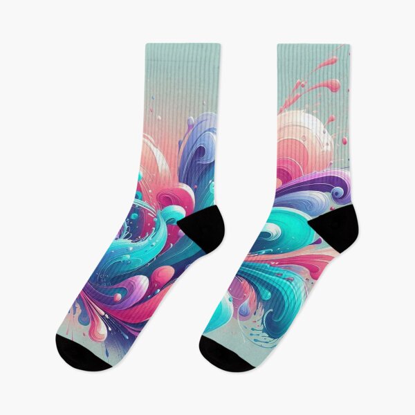 Item preview, AI-Designed Abstract Chemical Fluid Effect – Futuristic & Dynamic Artwork for Clothing, Accessories & Bold Fashion designed and sold by knalpot-design.