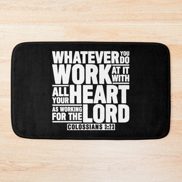 Item preview, Colossians 3:23 Work For The Lord designed and sold by plushism.