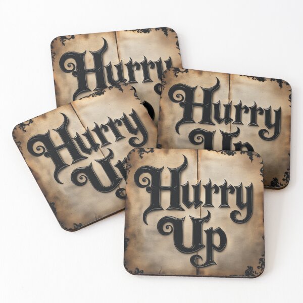 Item preview, Hurry Up 16 designed and sold by Zeir Shop.
