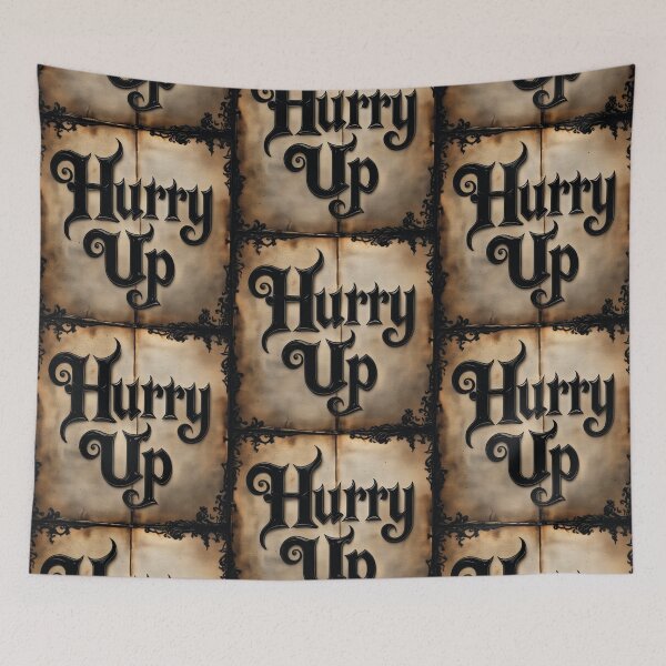 Item preview, Hurry Up 16 designed and sold by Zeir Shop.