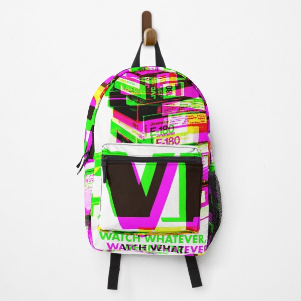Item preview, Retro VHS Glitch Aesthetic – Vintage 80s & 90s Purple Green designed and sold by We-Open-Minds.