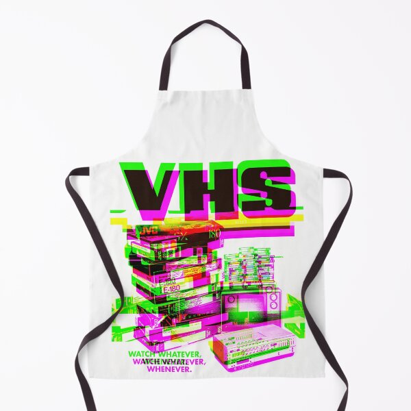 Item preview, Retro VHS Glitch Aesthetic – Vintage 80s & 90s Purple Green designed and sold by We-Open-Minds.