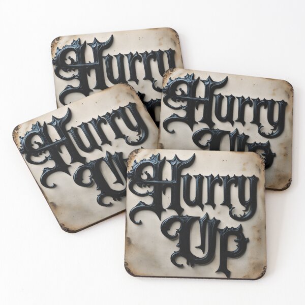 Item preview, Hurry Up 19 designed and sold by Zeir Shop.