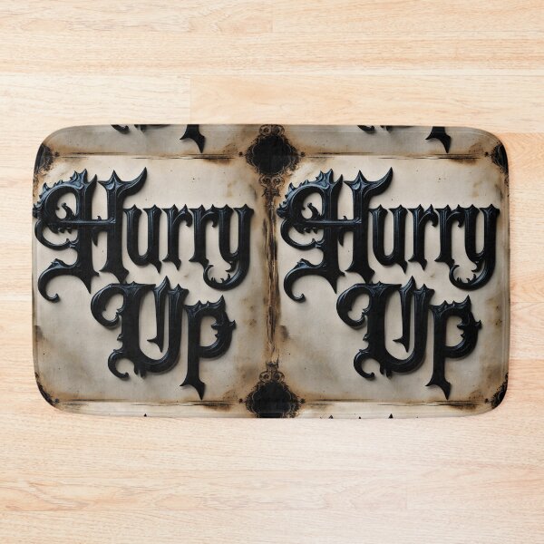 Item preview, Hurry Up 19 designed and sold by Zeir Shop.