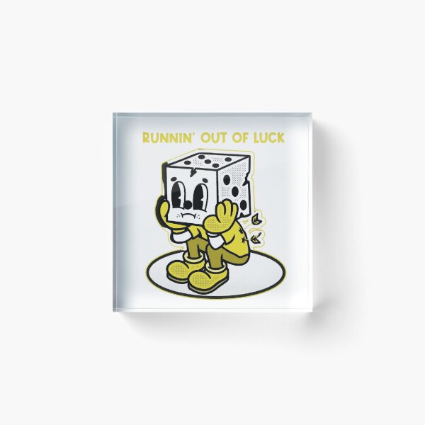 Item preview, Runnin' Out of Luck – Cute Dice Design designed and sold by mikoscha.
