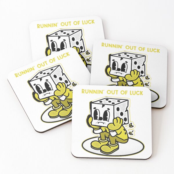 Item preview, Runnin' Out of Luck – Cute Dice Design designed and sold by mikoscha.