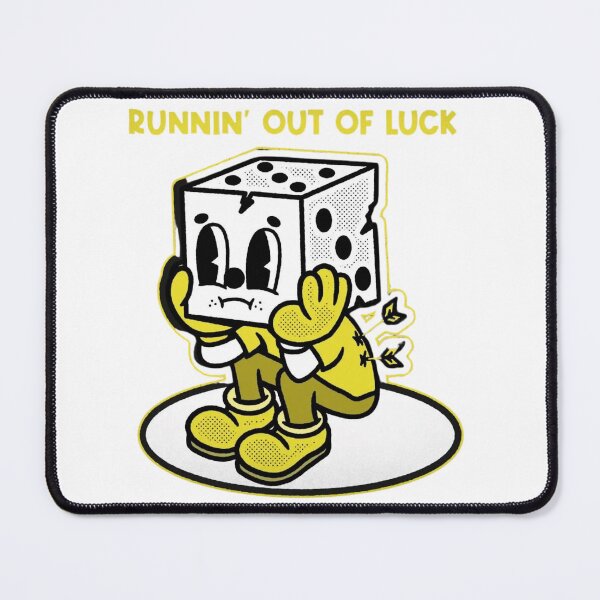 Item preview, Runnin' Out of Luck – Cute Dice Design designed and sold by mikoscha.