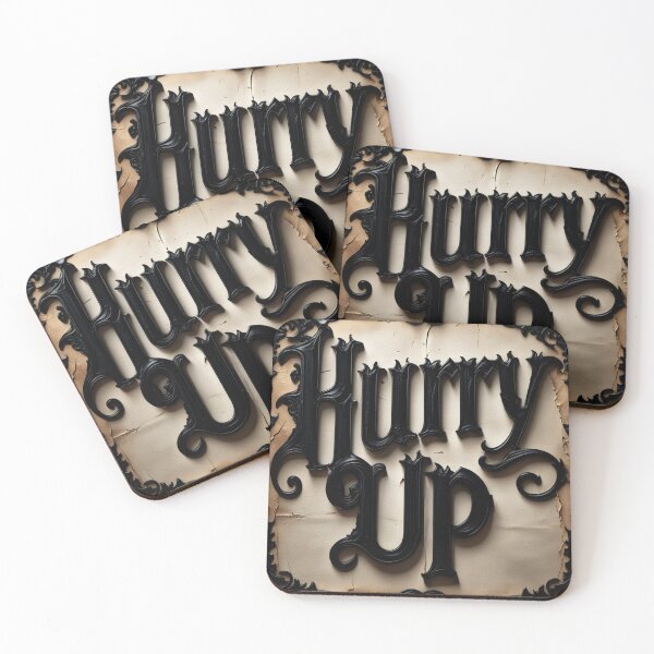 Item preview, Hurry Up 20 designed and sold by Zeir Shop.