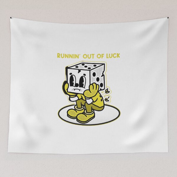 Item preview, Runnin' Out of Luck – Cute Dice Design designed and sold by mikoscha.