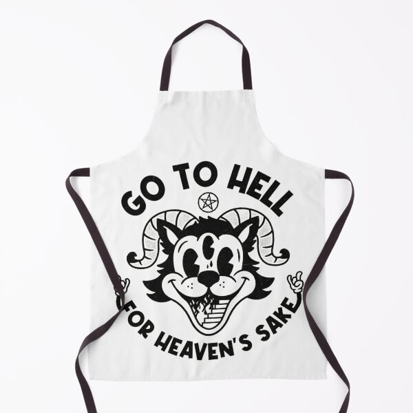 Item preview, Go to Hell – Devil Cat Cartoon Design designed and sold by mikoscha.