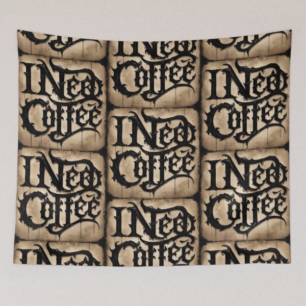 Item preview, I Need Coffee 17 designed and sold by Zeir Shop.