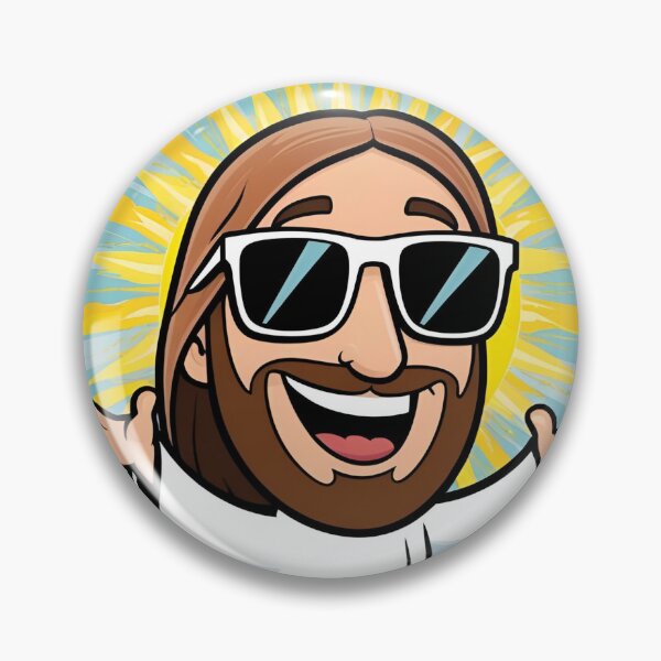 Item preview, He Is Risen: Cool Easter Jesus in sunglasses designed and sold by ElixirCraft.
