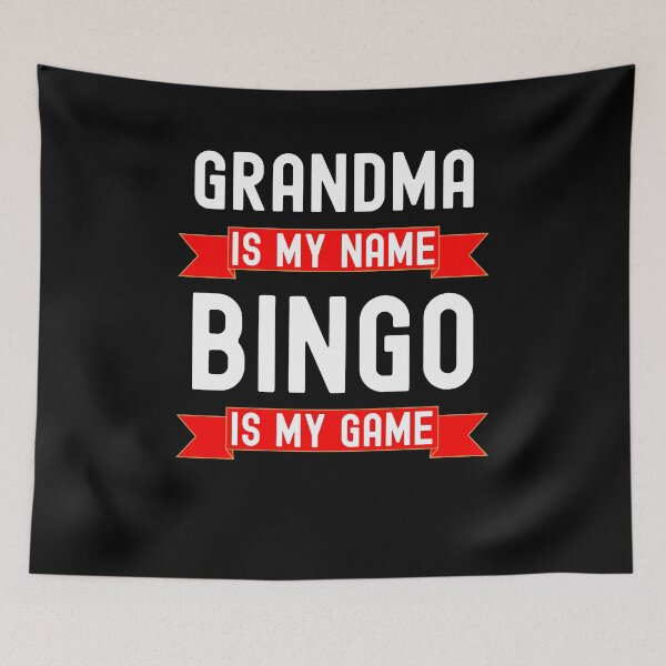 Item preview, Grandma is my name Bingo is my game funny bingo player humor designed and sold by snowry.